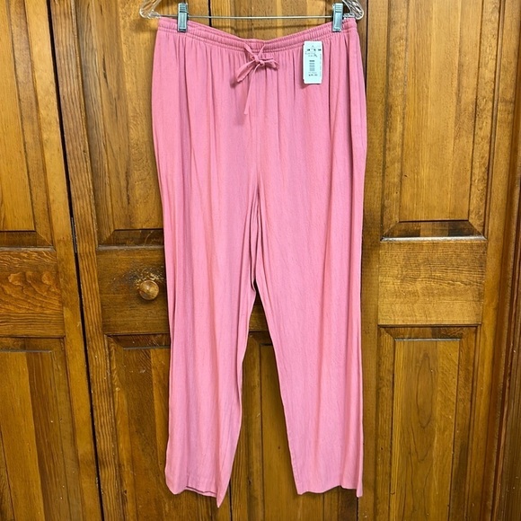 Draper’s & Damon’s Petites Blush Pink Pull-on Casual Pants Tutti Fruiti Group PL - Picture 2 of 7